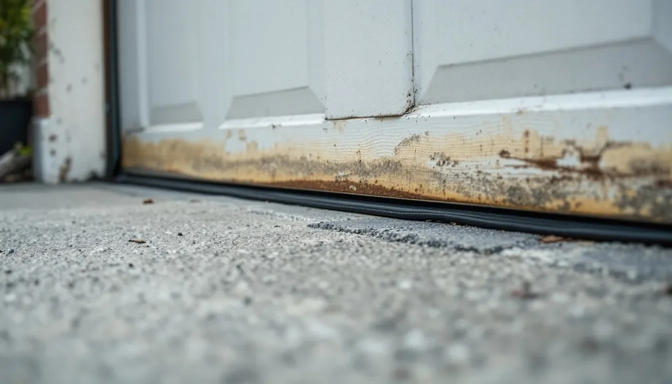 Garage Door Dent Repair in Rochester